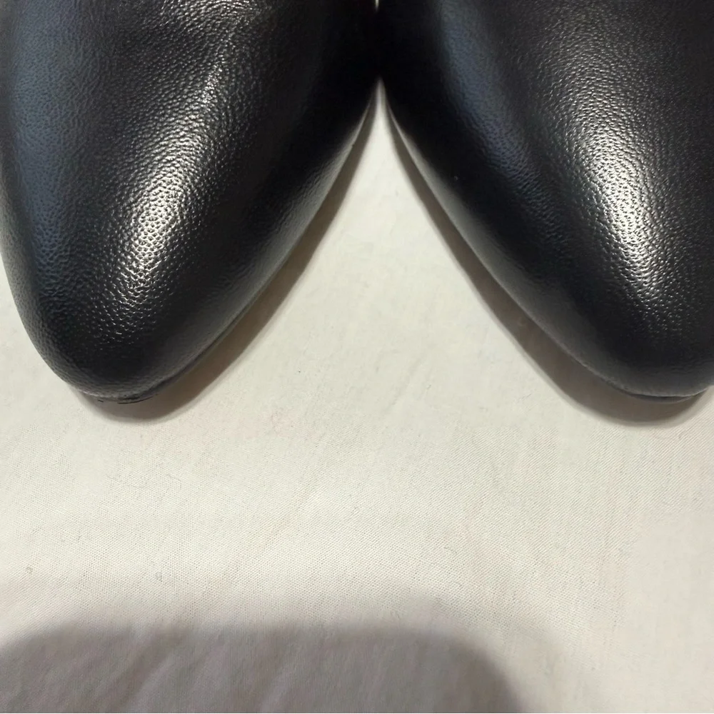 Johnston & Murphy Vicki Block Pump Sz 8.5 Leather Office Professional Classic
